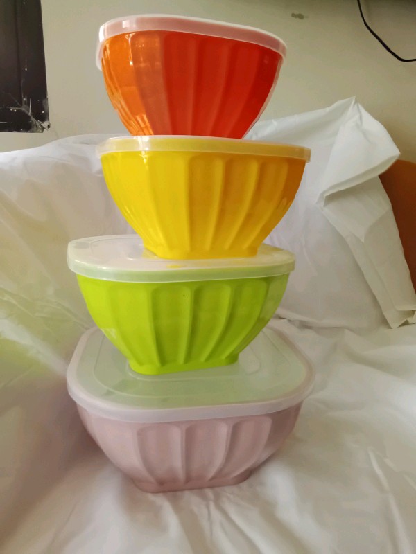 Bol multicolore acrylique