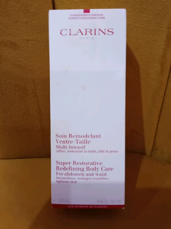 Clarins soin remodelant ventre taille